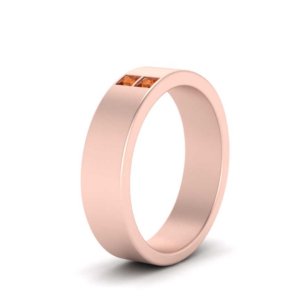 Square Diamond Mens Band