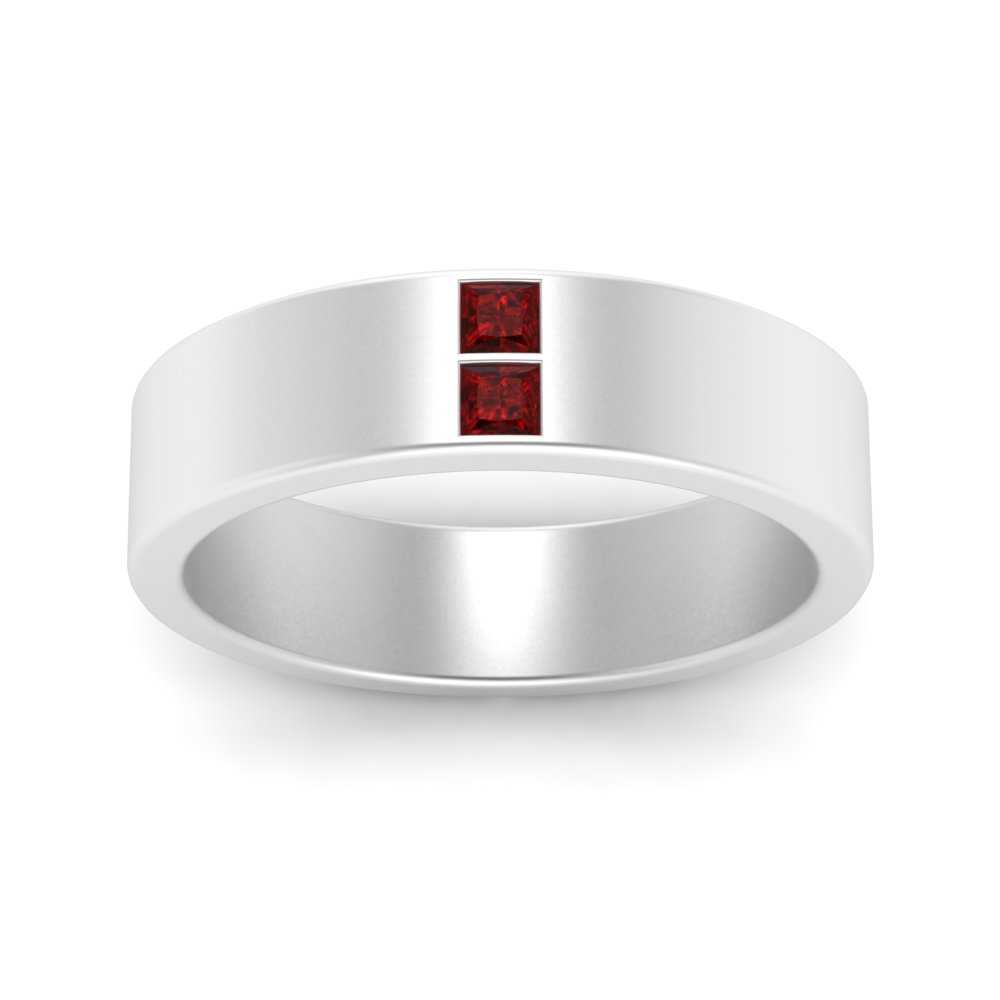 Square Diamond Mens Band