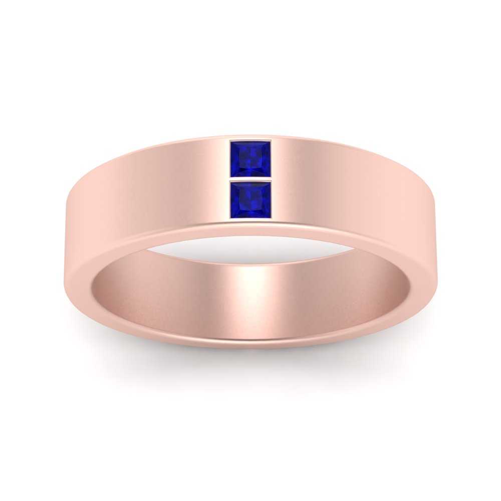 Square Diamond Mens Band