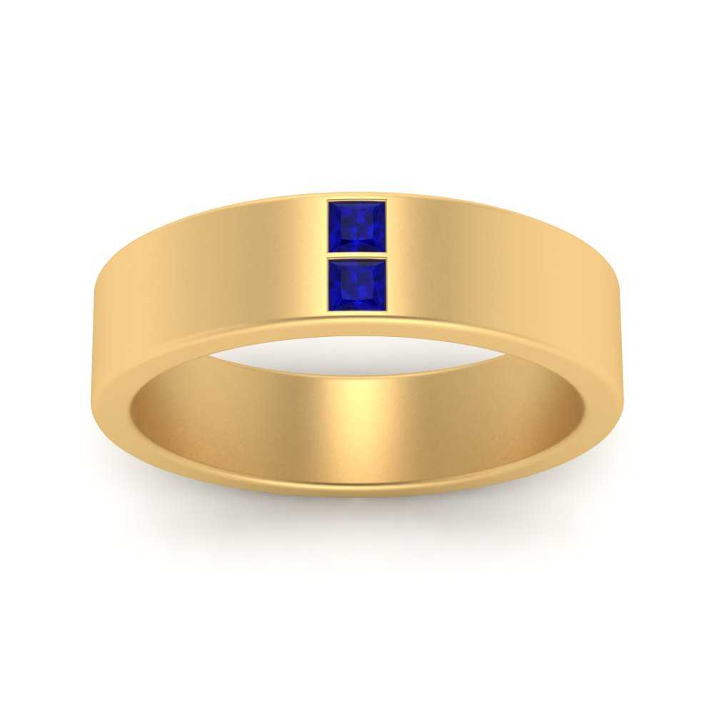 Square Diamond Mens Band