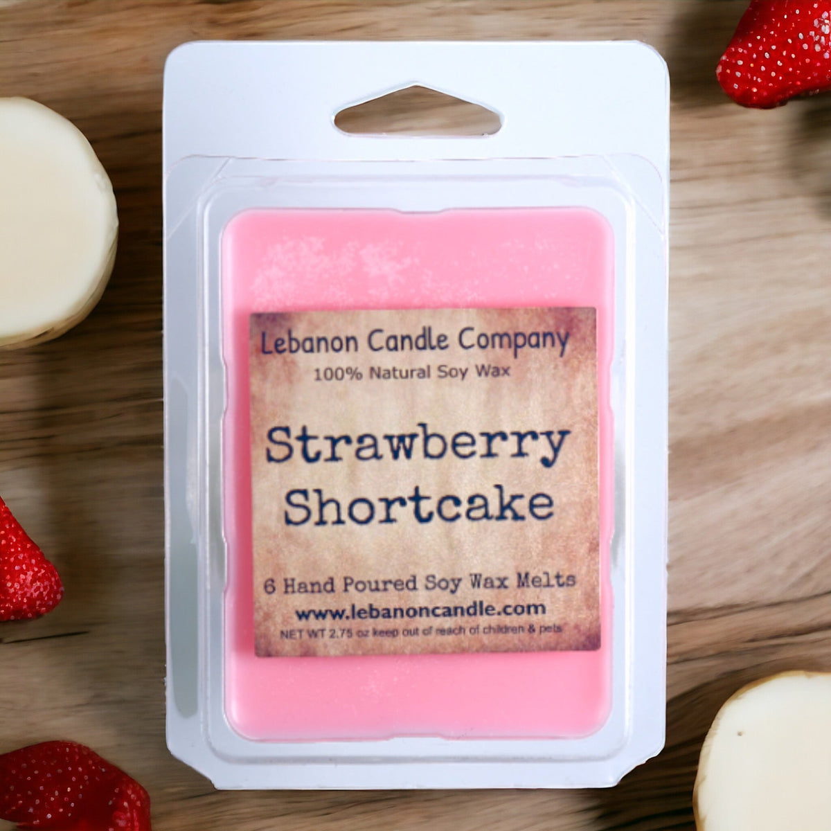 Strawberry Shortcake Wax Melt