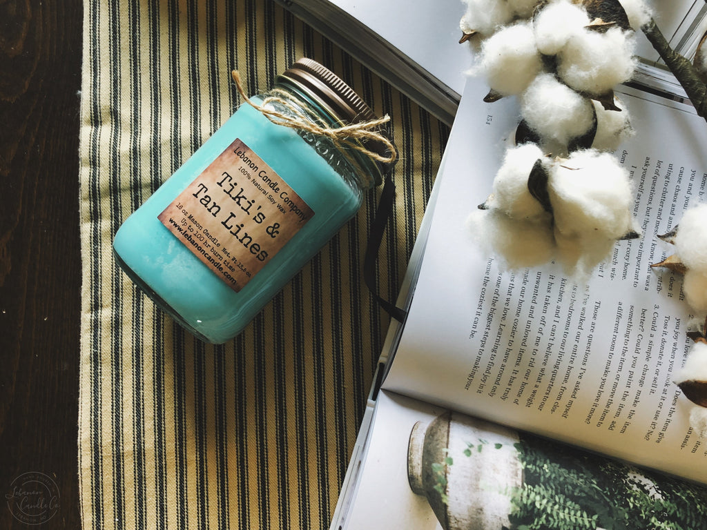Tiki's & Tan Lines Candle